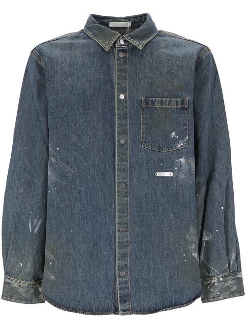 Mid indigo denim shirt Helmut Lang | O04DM10321W